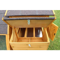 Dřevěný kurník OSLO, 1630x1550x860 mm