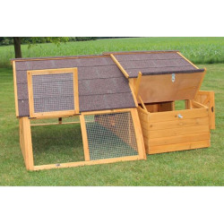 Dřevěný kurník OSLO, 1630x1550x860 mm