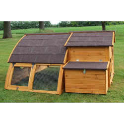 Dřevěný kurník OSLO, 1630x1550x860 mm