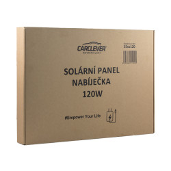 Solární panel CARCLEVER 35so120, nabíječka 120W