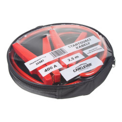 Kabely startovací 400A 2,5m CARCLEVER 35981