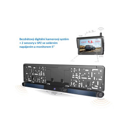 Kamera parkovací CARCLEVER CW3 sada