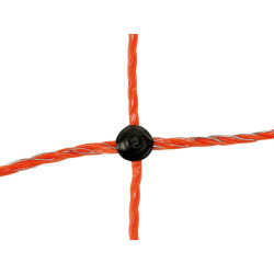 Vodivá síť pro drůbež KERBL 292271 106 cm x 15 m / 2 hroty, oranžová