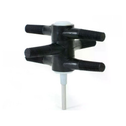 Škubačka drůbeže na vrtačku CIMUKA YL-DPH-02 - 6 škubacích prstů, určeno na slepice, husy, kachny, krůty