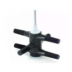 Škubačka drůbeže na vrtačku CIMUKA YL-DPH-02 - 6 škubacích prstů, určeno na slepice, husy, kachny, krůty