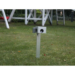 Prostorový, vodotěsný, ultrazvukový plašič na kuny, myši a potkany DRAGON ULTRASONIC CH360 - napájení na baterie 4xAA