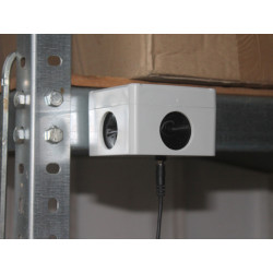 Prostorový, vodotěsný, ultrazvukový plašič na kuny, myši a potkany DRAGON ULTRASONIC CH360 - napájení na baterie 4xAA