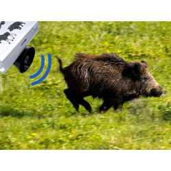 Zvukový odpuzovač divoké zvěře VIANO OZ-1 - napájení přes 12V adaptér v balení