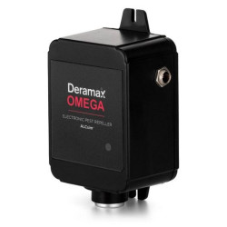 Deramax‐Omega ‐ Ultrazvukový odpuzovač‐plašič kun a hlodavců II. generace