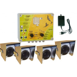 OdP-4K Plašič a odháněč ptáků se 4 reproduktory s kryty