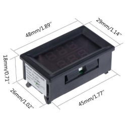 Digitální teploměr duální se dvěma sondami
