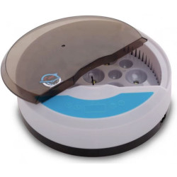 Poloautomatická mini digitální líheň YZ9-9 s digitálním teploměrem. Pro 9 velkých vajec.