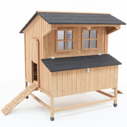 Dřevěný kurník a husník INNSBRUCK, 1100x1300x1100 mm