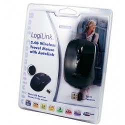 Bezdrátová optická mini myš LogiLink ID0031