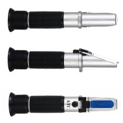 Refraktometr pro auto, tester chladící kapaliny, kyseliny AKU, ADblue