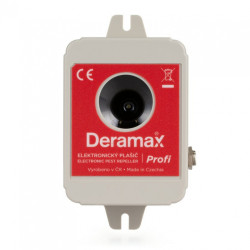 Deramax Profi ultrazvukový odpuzovač + dárek napájecí adaptér