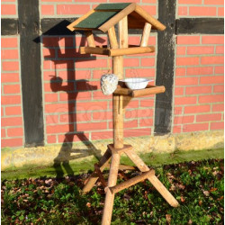 Dřevěné ptačí krmítko Ptačí farma