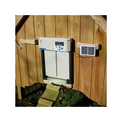 Komplet automatického otevírání a zavírání kurníku CHICKEN GUARD ALL IN ONE SOLAR
