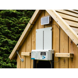 Komplet automatického otevírání a zavírání kurníku CHICKEN GUARD ALL IN ONE SOLAR