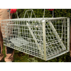 Profesionální odchytová past na kuny, kočky a malé psy - H80x26x30