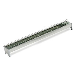 Žlabové krmítko pozinkované - pro kuřata - délka 50 cm, šířka 13 cm