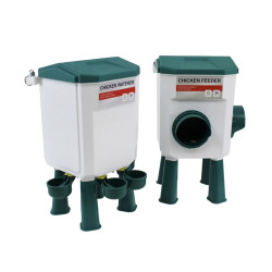 Set automatické krmítko 7.5 kg + napáječka 11.5 l