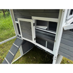 Dřevěný kurník s výběhem Bejrút, 195x140x180 cm