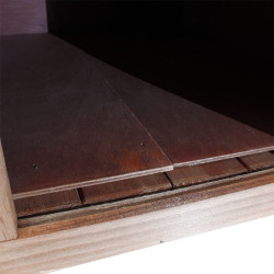 Zateplená bouda - kočičí domeček, 99 x 52 x 41.5 cm - Micka L