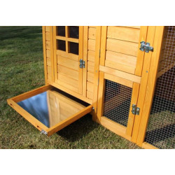 Dřevěný kurník TEMELÍN, 1600x750x800 mm