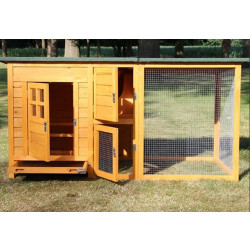 Dřevěný kurník TEMELÍN, 1600x750x800 mm