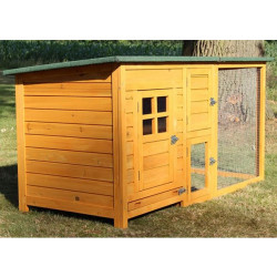 Dřevěný kurník TEMELÍN, 1600x750x800 mm