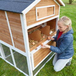 Dřevěný kurník IZMIR, 2000x1200x900 mm