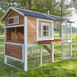 Dřevěný kurník IZMIR, 2000x1200x900 mm