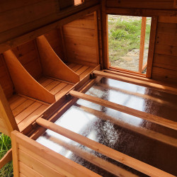 Dřevěný kurník PARIZ XXL, 3700x1760x1720 mm