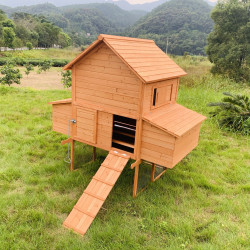 Dřevěný kurník PARIZ XXL, 3700x1760x1720 mm