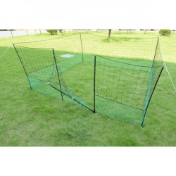 Nevodivá síť - 2 hroty, 1,25m x 12m včetně brány a kotevního materiálu