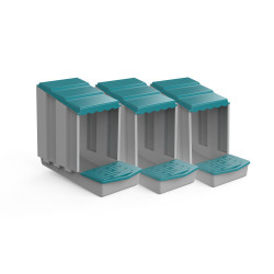 Modulární snáškové hnízdo pro slepice | nastavitelný systém