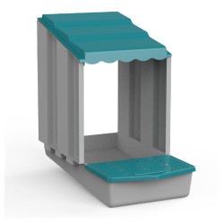 Modulární snáškové hnízdo pro slepice | nastavitelný systém