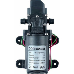 Čerpadlo Goodpumps membránové samonasávací, 6l/min, 12V/70W