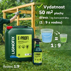 Lignofix E – Profi bezbarvý 10 kg