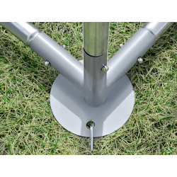 Výběh pro drůbež s bidlem PAWHUT D51-436V05SR, 3x6x1,95m