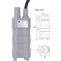 Ponorné čerpadlo JT-500 12VDC, max. 600l/hod