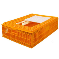 Přepravní box na malou drůbež - 1 dvířka, 76 x 56 x 21,5 cm