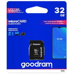 Karta paměťová GOODRAM microSD 32 GB UHS-I s adaptérem