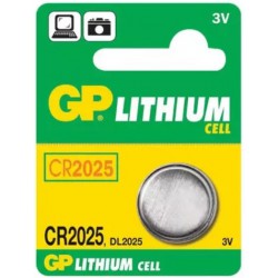 Baterie CR2025 GP lithiová