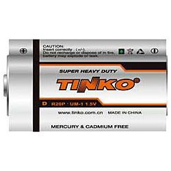 Baterie TINKO 1,5V D(R20), Zn-Cl