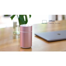 Elektronický rozprašovač (nebulizér) éterických olejů NB01 STŘÍBRNÝ