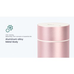 Elektronický rozprašovač (nebulizér) éterických olejů NB01 STŘÍBRNÝ