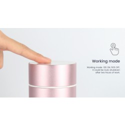 Elektronický rozprašovač (nebulizér) éterických olejů NB01 STŘÍBRNÝ