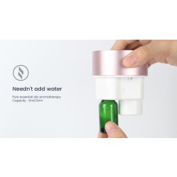 Elektronický rozprašovač (nebulizér) éterických olejů NB01 STŘÍBRNÝ